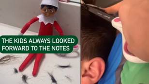 Mum accused of going too far marking arrival of Elf on the Shelf