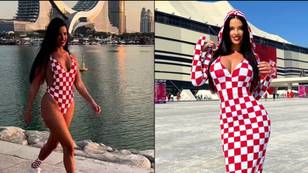 Ex-Miss Croatia risks arrest in Qatar after wearing swimsuit in public