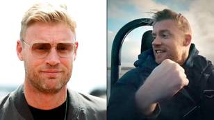 Freddie Flintoff's son says Top Gear star is 'lucky to be alive' after crash