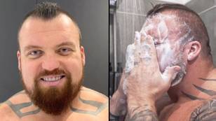 Eddie Hall joins Conor McGregor in shaving off beard and it takes some adjusting