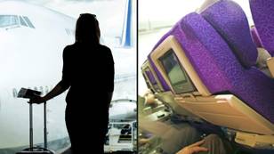 Woman reveals her petty revenge tactic when people recline their seats on an airplane