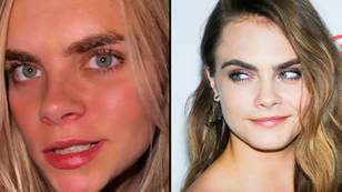 Woman who looks exactly like model Cara Delevingne says dating is becoming difficult