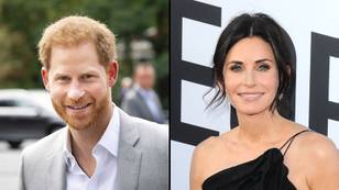Prince Harry explained what it was like taking mushrooms in Courteney Cox's house