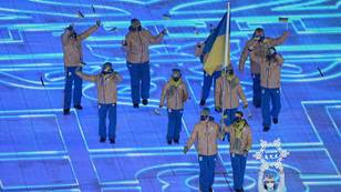 Vladimir Putin Pretends To Be Asleep As Ukraine Winter Olympic Team Enter Beijing Stadium During Opening Ceremony