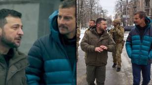 President Zelensky's security forced to intervene in Bear Grylls interview over fears he could poison him