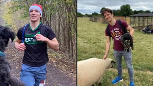 Vegan is running for nearly eight hours to honour all the animals killed for our Christmas meal this year