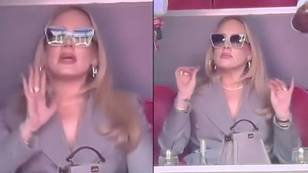 Adele in crowd at Super Bowl 'just for Rihanna' becomes instant meme