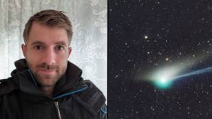 Brit captures green comet not seen in 50,000 years from his back garden