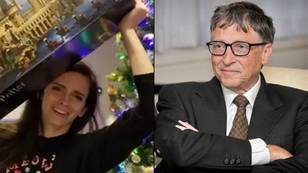Woman discovers her secret santa is billionaire Bill Gates