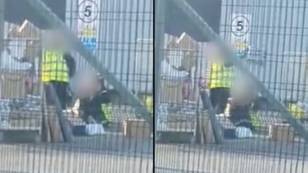 Evri workers filmed chucking parcels around depot