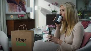 Gwyneth Paltrow Eats One Of Her Vagina-Scented Candles In New Uber Eats Ad