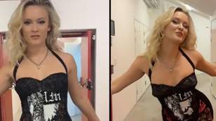 Zara Larsson slammed for wearing artwork of metal act led by right wing murderer