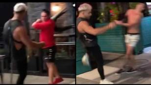 MMA Fighter Praised For Way He Calmly Defends Himself In Street Fight