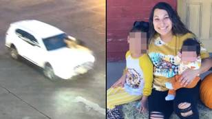 Mum Jumps On Car Hood In Desperate Attempt To Save Her Children From Being Kidnapped