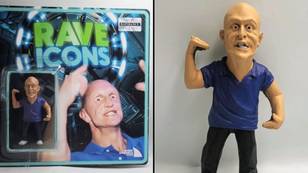 You can now get an action figure of the iconic 'rave gurner'