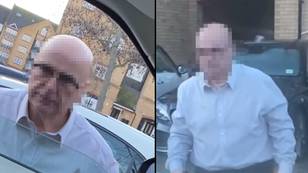Man threatens to go to police after accusing resident of parking in 'his space'