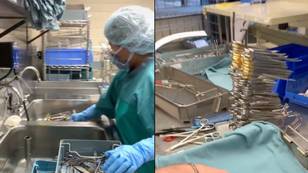 People astonished by what happens to surgical equipment after an operation