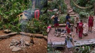 I'm a Celebrity camp exposed as having fake jungle and roof