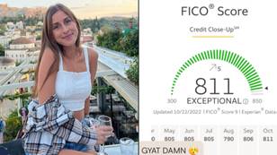 Woman shares iconic replies from matches after putting credit score on dating app profile