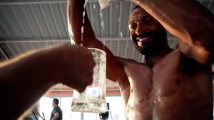 Kell Brook's Trainer Downs Glass Of The Boxer's Sweat