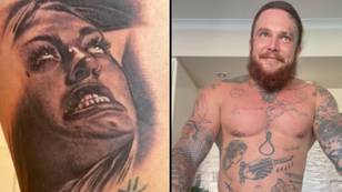 Man gets his wife’s most unflattering photo tattooed on his body and she was fuming