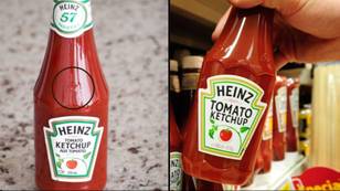 The '57' on a Heinz ketchup bottle is put in a specific position for a very important reason