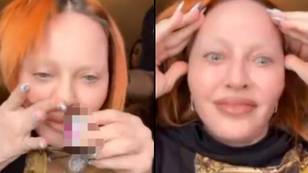 Madonna accused of doing poppers during TikTok livestream with Terri Joe