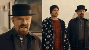 Walter White and Jesse Pinkman reunite for new ‘Breaking Bad’ scene ahead of Super Bowl