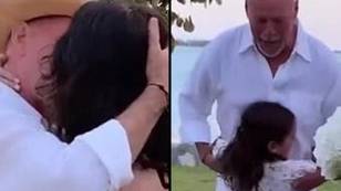 Bruce Willis seen kissing his wife Emma in touching video for wedding anniversary
