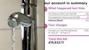 Woman horrified after discovering £16,000 water bill that wasn’t a mistake