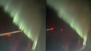Pilot turns plane around mid-flight so passengers can see the northern lights