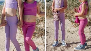Parents left furious over new crop top activewear for kids