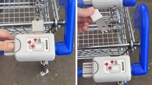 People are just realising you don't need £1 coin to unlock supermarket trollies