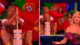 Eurovision fans think Mel Giedroyc seductively churning butter was highlight of the show