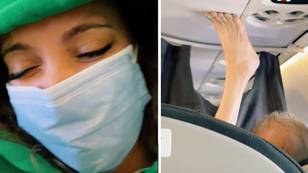 Little Mix's Jade Thirlwall shares gross video of passenger on plane