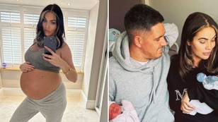 Amy Childs shares first pictures of adorable twins