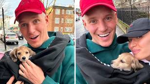 Jamie Laing rushed to hospital after allergic reaction to puppy