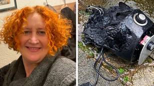 Mum left terrified after air fryer suddenly bursts into flames