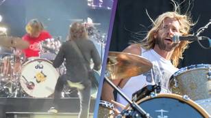 Taylor Hawkins' teenage son plays with the Foo Fighters during special performance