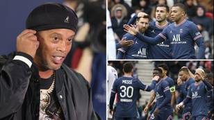 Ronaldinho DEFENDS PSG Fans Booing Lionel Messi And Neymar In Bordeaux Win