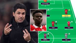 Bukayo Saka has got rid of two Arsenal teammates in FPL team ahead of Man City game