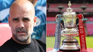 Pep Guardiola has been accused of "disrespecting" FA Cup final tradition