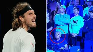 Stefanos Tsitsipas' dad under fire over for his actions during the Australian Open final