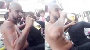 Fans Worried For Inter Milan And Brazil Legend Adriano After 'Drunk' Footage Emerges