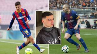 Barcelona Star Pedri Idolised Andres Iniesta To The Extreme, Wanted To Go Bald To Be Like Him