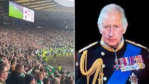Celtic fans tell King Charles to shove his 'coronation up his a**e' in savage chant