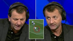 Tim Sherwood calls for a Preston North End penalty, doesn't realise they're defending