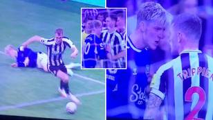 Anthony Gordon and Kieran Trippier come to blows after fiery altercation during Newcastle vs Everton