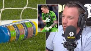 Pundit claims Jordan Pickford's penalty water bottle gave him an 'unfair advantage'