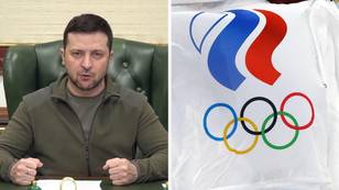 Ukrainian President says allowing Russia at Paris Olympics would tell the 'world that terror is acceptable'